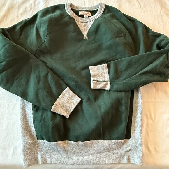 JCrew Wallace & Barnes Colorblock Sweatshirt - Picture 1 of 2